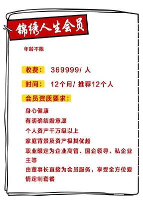 36萬天價婚介服務暗訪記 當愛情被明碼標價，女性成為標簽化商品